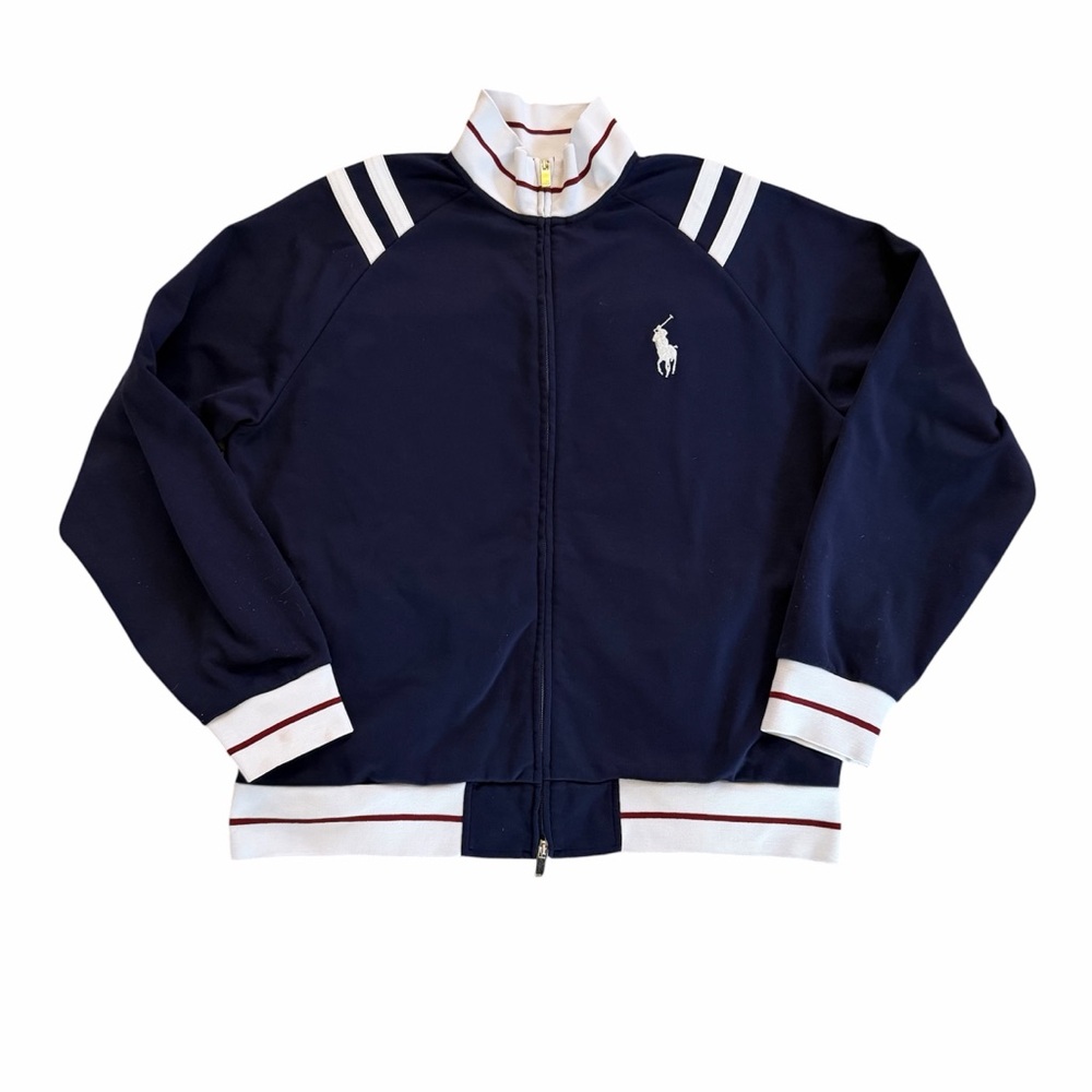 Polo by Ralph Lauren Men’s Navy Track Jacket